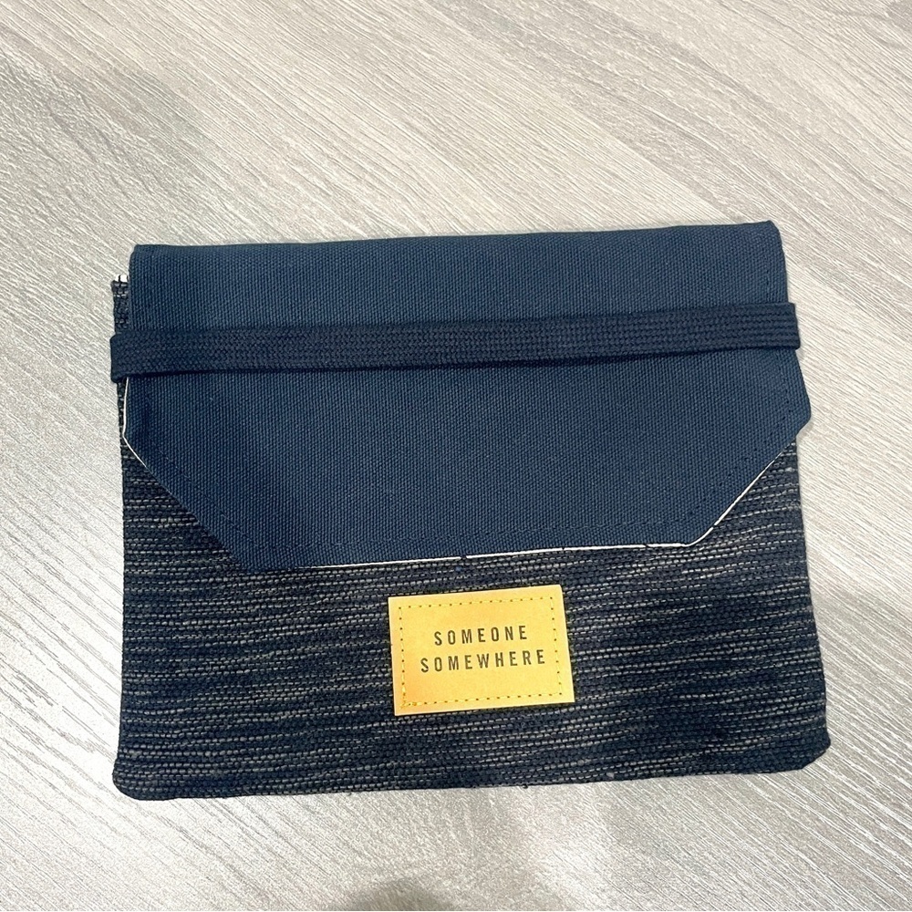 Someone Somewhere Delta Blue Travel Bag